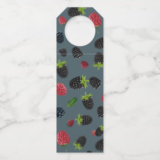 Étiquettes Pour Bouteilles Motif framboise 2 (Devant)