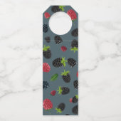 Étiquettes Pour Bouteilles Motif framboise 2 (Dos)