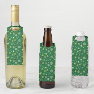 Étiquettes Pour Bouteilles Noël éternel