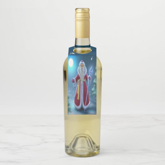 Étiquettes Pour Bouteilles Noël - Voir Retour ... (Sur bouteille)