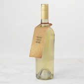 Étiquettes Pour Bouteilles Papier personnalisé d'impression de parties (Incliné)