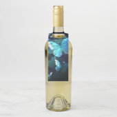Étiquettes Pour Bouteilles Papillon de nuit papillonnant (Sur bouteille)