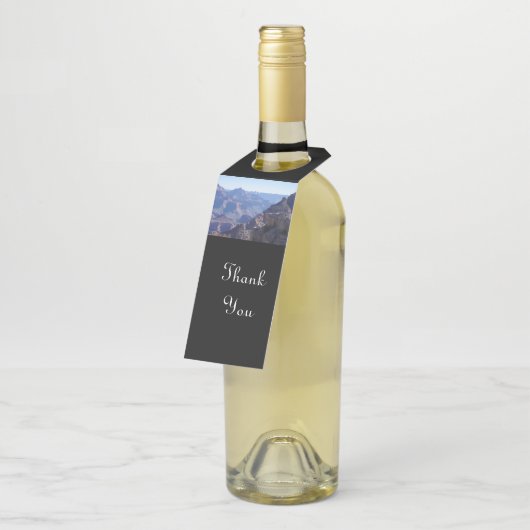 Étiquettes Pour Bouteilles Parc national du Grand Canyon, bord sud (Incliné)