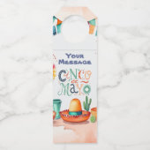 Étiquettes Pour Bouteilles Parti Cinco De Mayo (Devant)