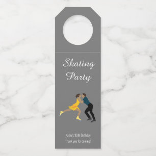 Étiquettes Pour Bouteilles Patinage artistique
