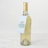 Étiquettes Pour Bouteilles Porte-étiquettes de bouteille d'eau éléphant (Incliné)