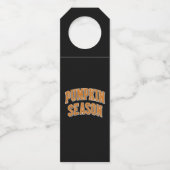 Étiquettes Pour Bouteilles Saison Citrouille Rétro mignon cadeau automne Hall (Devant)