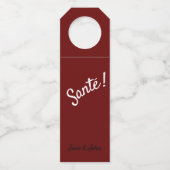 Étiquettes Pour Bouteilles Santé  (Devant)