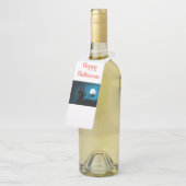 Étiquettes Pour Bouteilles Sorcière volante (Incliné)