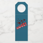 Étiquettes Pour Bouteilles Trump GRAND Célébration Party Bottle Hangers (Devant)