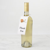 Étiquettes Pour Bouteilles Une bouture de rose unique (Incliné)
