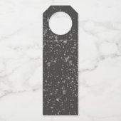 Étiquettes Pour Bouteilles Vacances de Noël (Dos)