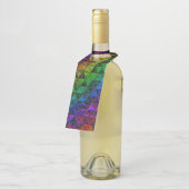 Étiquettes Pour Bouteilles Verre de fierté (Incliné)