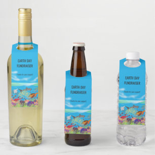Étiquettes Pour Bouteilles Vibrant Ningaloo Coral Reef Inspiré