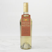 Étiquettes Pour Bouteilles Vin cadeau Hostess Citrouille d'automne Thanksgivi (Sur bouteille)