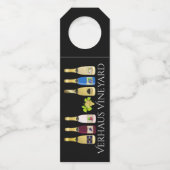 Étiquettes Pour Bouteilles Vin - Voir au dos - (Dos)