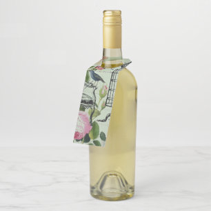 Étiquettes Pour Bouteilles Vintage Monnaie French Rose Paris