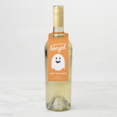 Étiquettes Pour Bouteilles Vous avez été boosté - Drôle fête d'Halloween (Sur bouteille)