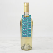Étiquettes Pour Bouteilles Whales Sea Animal Green Ocean Marine Mammal (Sur bouteille)