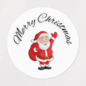 Étiquettes pour ce Noël (Design 1)