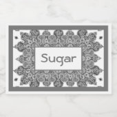 Étiquettes pour conteneurs de stockage alimentaire (Étiquettes simples)