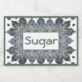 Étiquettes pour conteneurs de stockage alimentaire (Étiquettes simples)