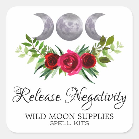 Étiquettes Pour Crystal Candle Business (Devant)