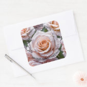 Étiquettes pour fleuristes. Texte modifiable (Enveloppe)