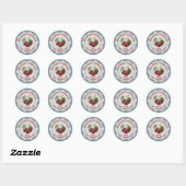 Étiquettes pour pots de confiture de cerise maison (Feuille)
