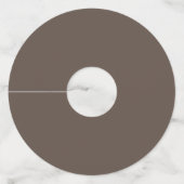 Étiquettes pour verres de vin (Dos)