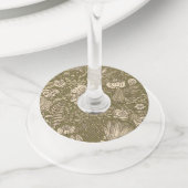 Étiquettes pour verres de vin (De près)