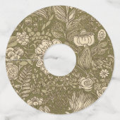 Étiquettes pour verres de vin (Dos)