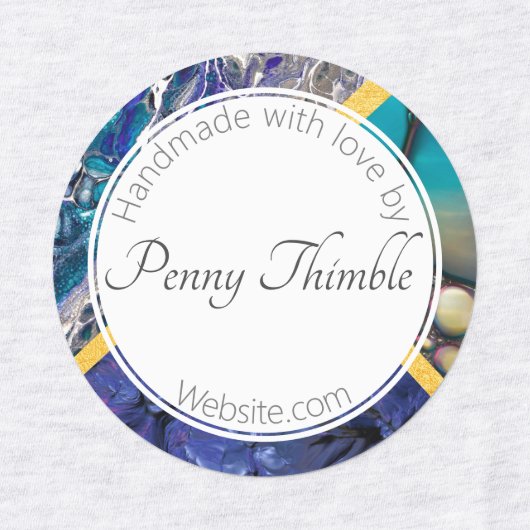 Étiquettes Pretty Liquid (Design 1)