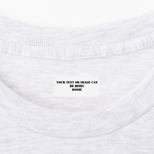 Étiquettes privés personnalisés (Apposé)