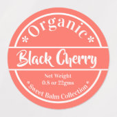 Étiquettes Produit de beauté étanche pour entreprise (Design 1)