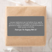 Étiquettes professionnels de produits personnalisé (En situation)