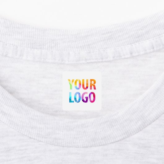 Étiquettes promotionnelles de marque avec logo d'e (Apposé)