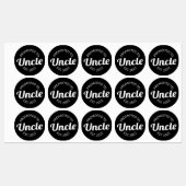 Étiquettes Promu À Oncle Est. 2022 I (Feuille)