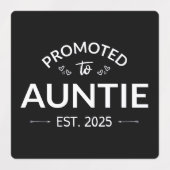 Étiquettes Promu À Tante Est. 2025 II (Design 2)