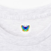 Étiquettes Rainbow Butterfly Peacock Eye (Apposé)