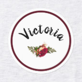 Étiquettes Red Rose Swagger (Design 2)