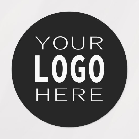 Étiquettes Remplacement de logo simple et facile | Noir ou co (Design 1)