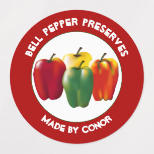 Étiquettes Réserves de poivre Bell