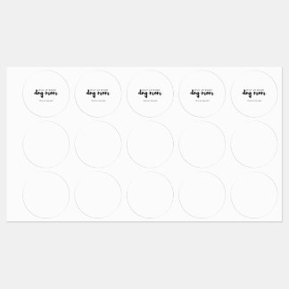 Étiquettes Restez à la maison Voici comment Chien Maman Carte