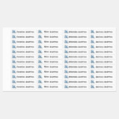 Étiquettes Retour à l'école Garçons Patinage sur glace, Hocke (Feuille)