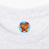 Étiquettes Rex and hoot Braun star grade one bulk sheet of 60 (Apposé)