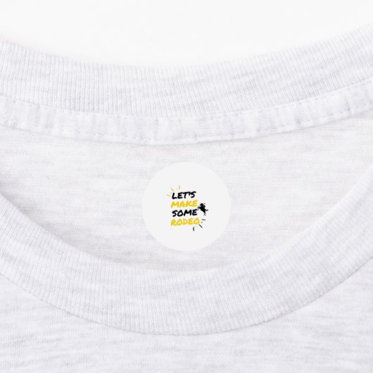 Étiquettes Rodeo makers (Apposé)