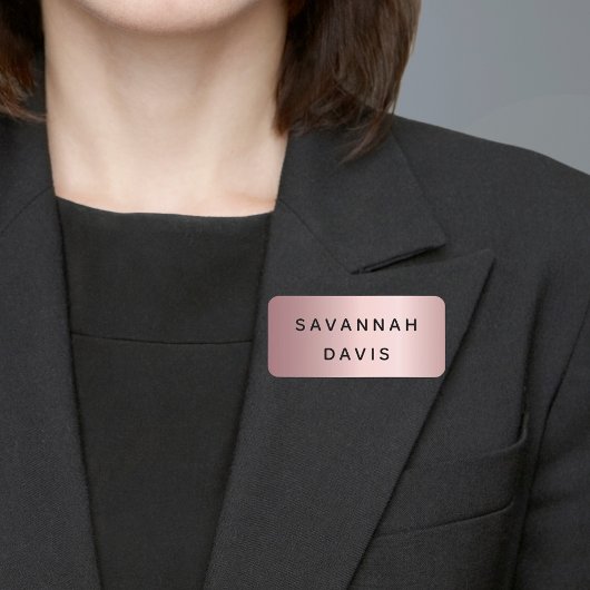 Étiquettes Rose nom or fille