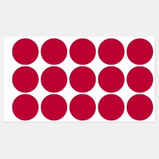 Étiquettes Rouge à lèvres (couleur solide) (Feuille)