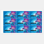 Étiquettes Rue Sésame | Méca Builders Abby In Action (Feuille)